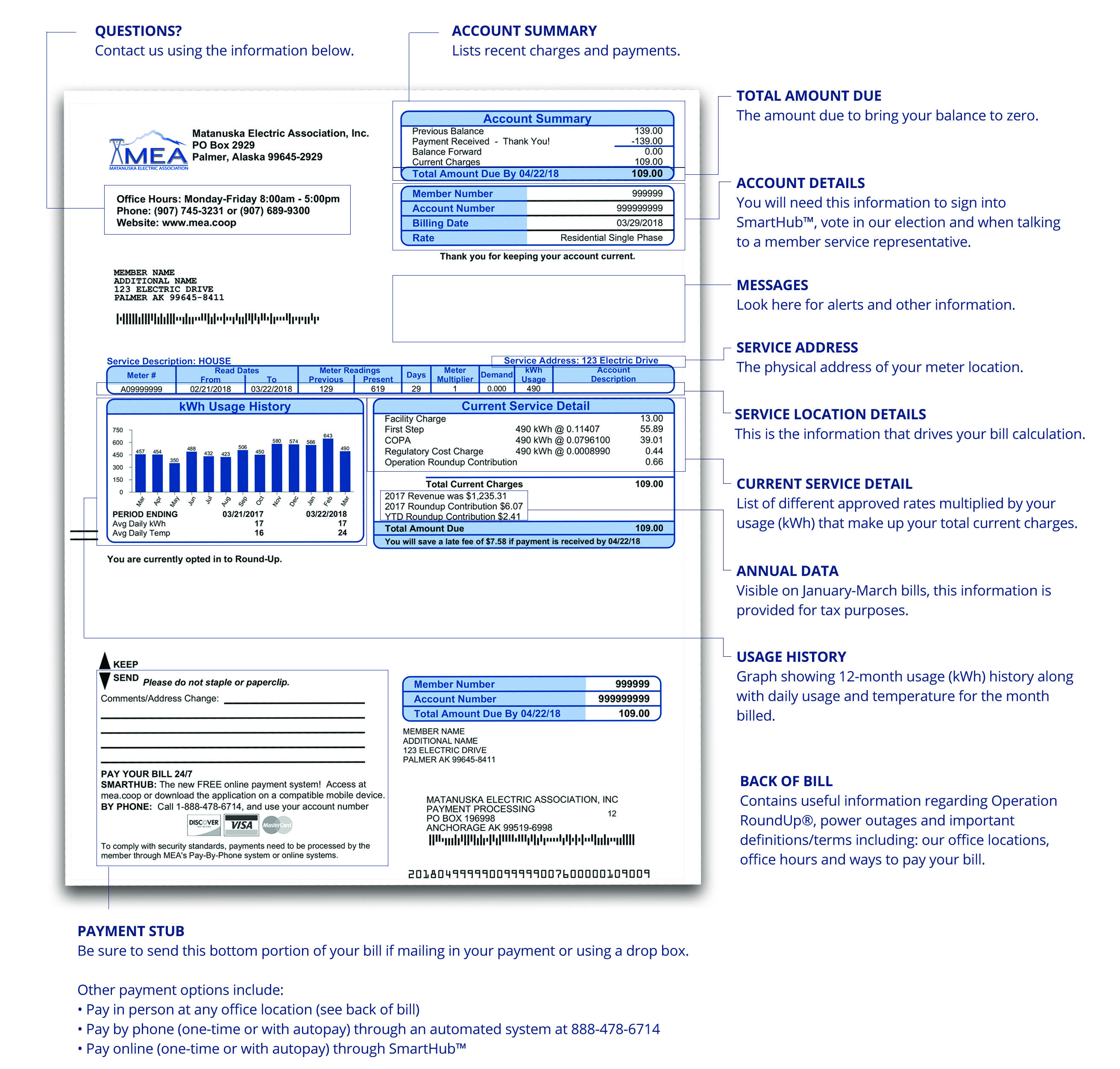 Understanding My Bill Matanuska Electric Association, Inc.